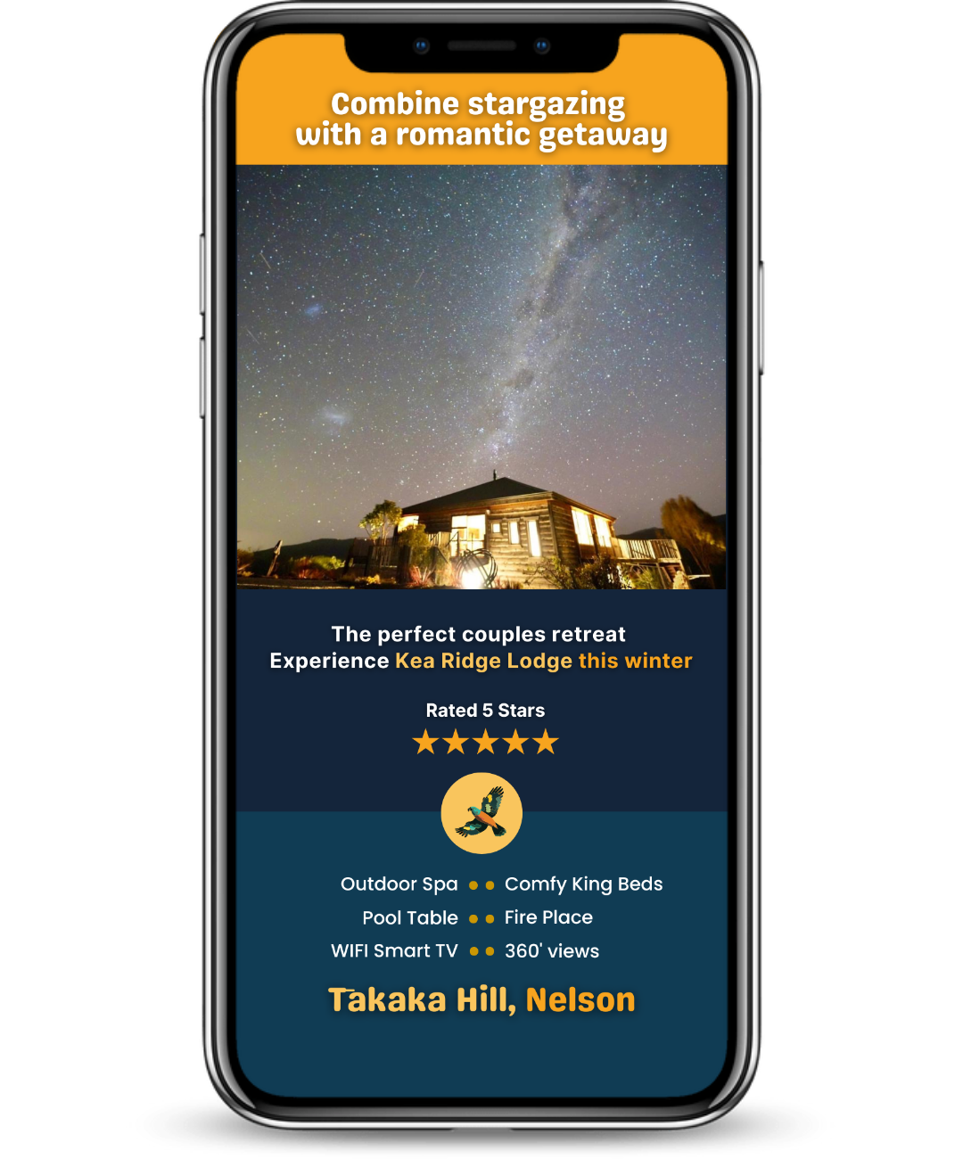 Kea Ridge Lodge Accommodation Social Media Advertising