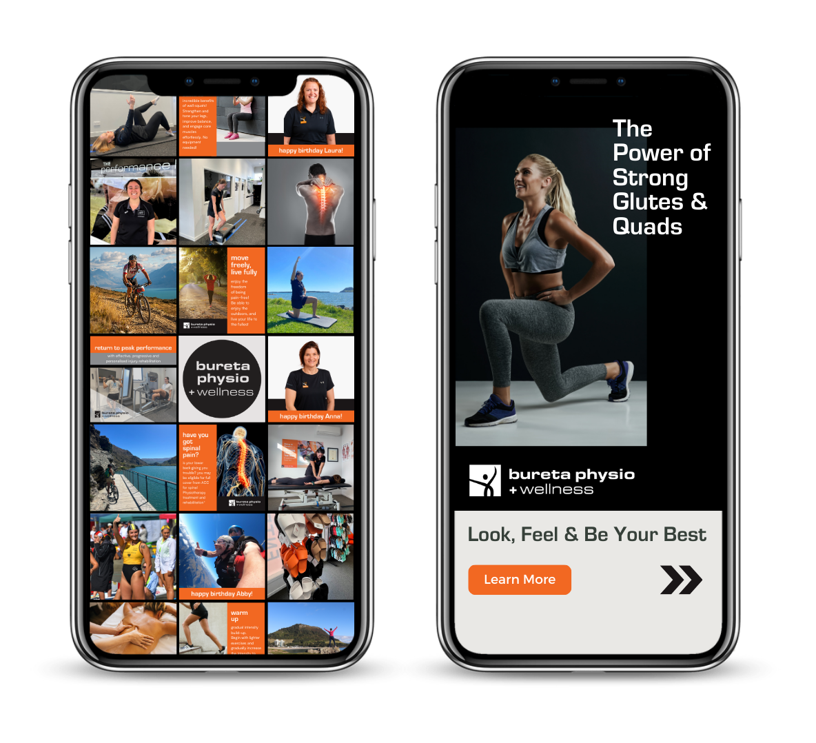Social media ads physiotherapy clinic new zealand